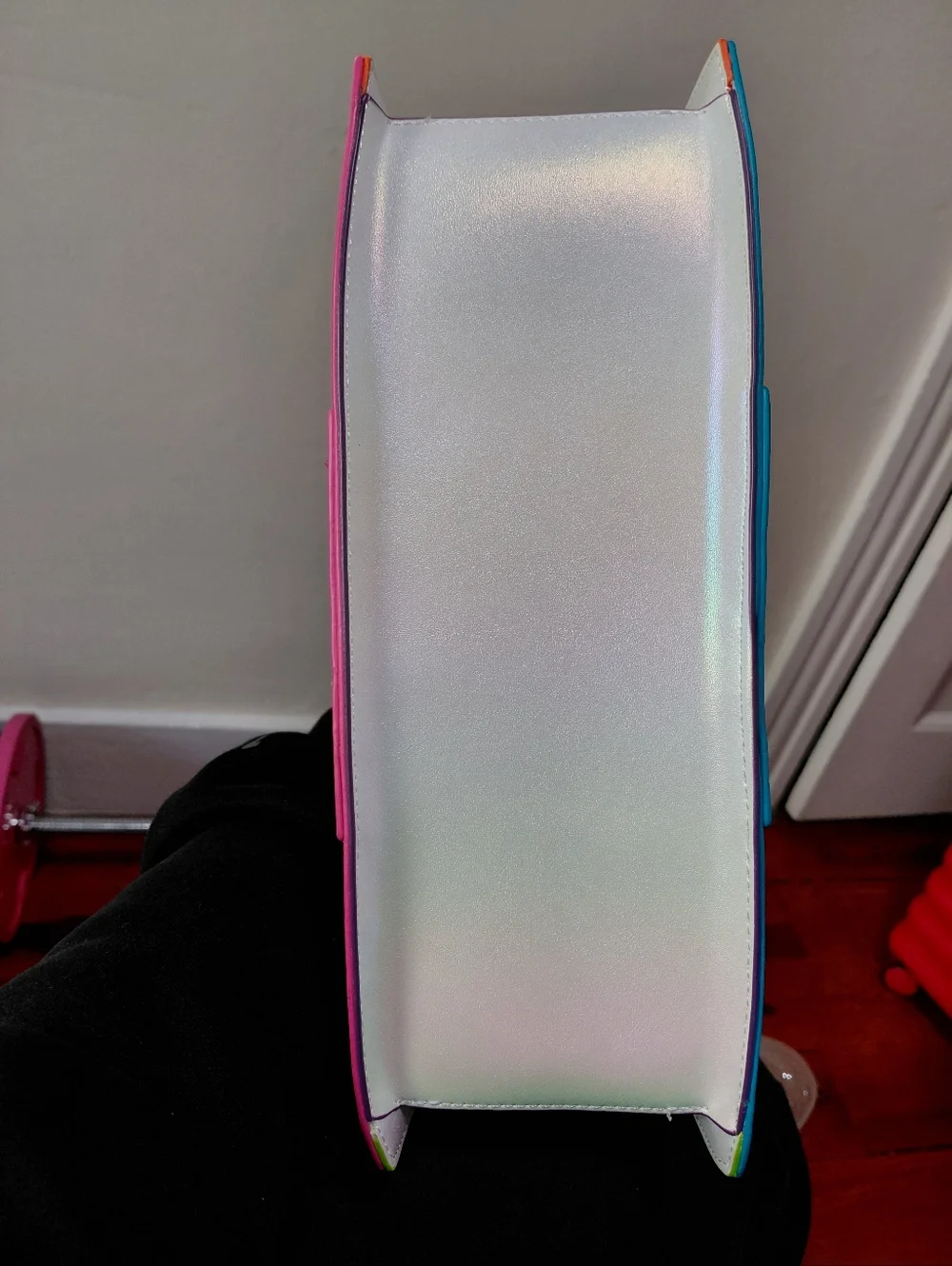 Lisa Frank Loungefly Crossbody Tote Bag - Picture 7 of 13